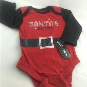 Baby Glam NEW 🎅🏼Santa's favorite 1 -piece outfit
